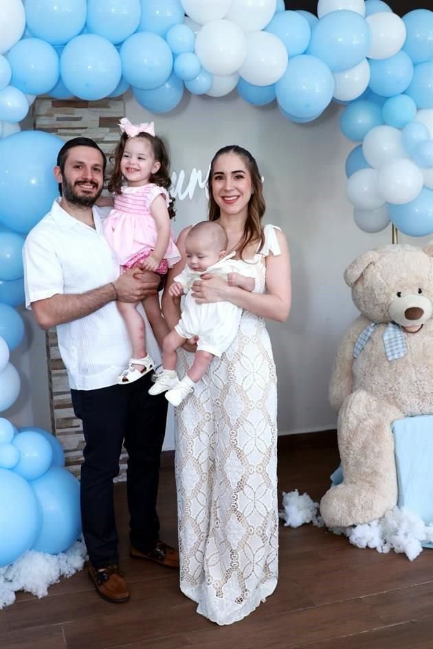 Marcial Cavazos, Ana Caty Cavazos Lugo, Mauricio Cavazos Lugo y Caty Lugo de Cavazos