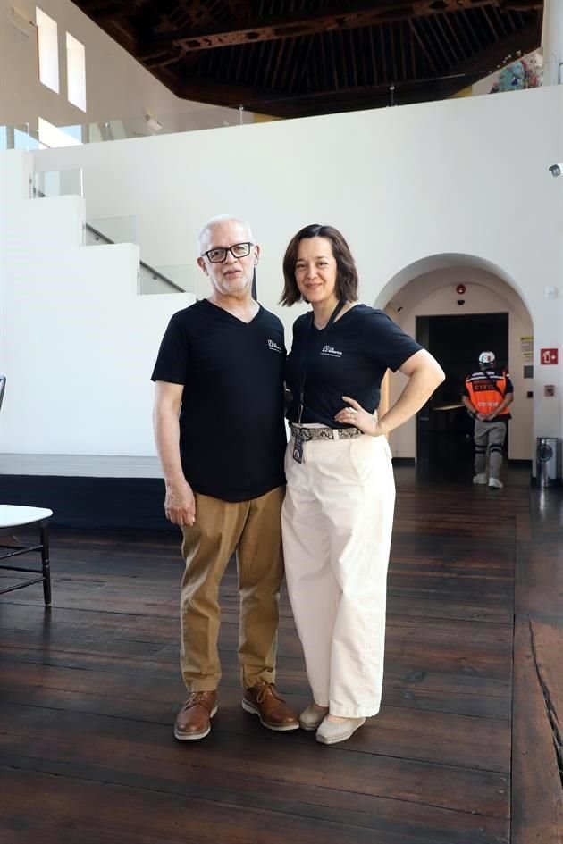 Xavier López y Yolanda Falcón