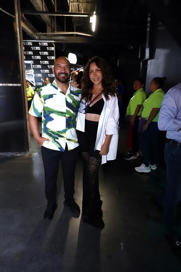 Antonio Tejada y Eli Bárcenas
