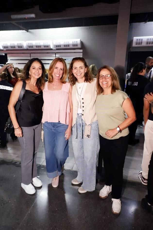 Marcela Moreno, Magaly Meyer, Daniela Güemes y Macarena Zambrano