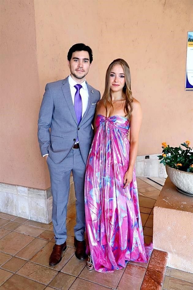 Daniel Lamothe y Eugenia Garza Villarreal