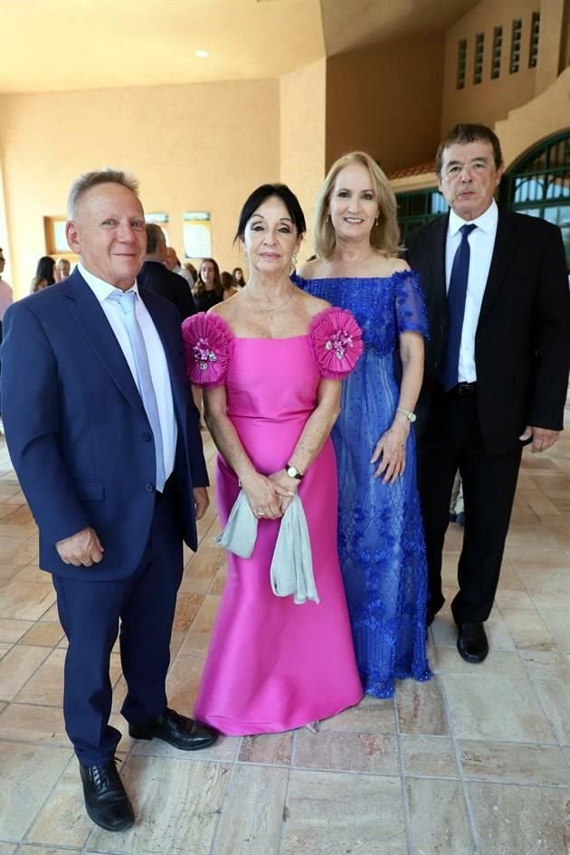 Pedro Rivas, Laura Elizondo, Maribel Miñana y Sergio Rodríguez