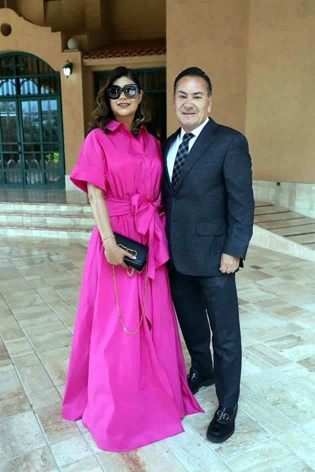 Berenice García y Edgar Zapata