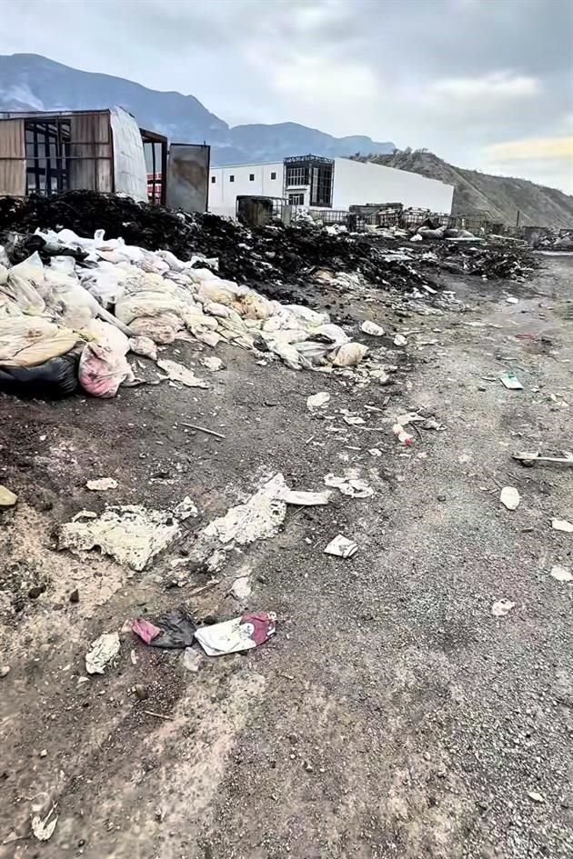 Tras detectar toneladas de basura a pocos metros de una megaescombrera clausurada hace más de seis años, Raúl Lozano, titular de la Secretaría, informó que se realizó un operativo de inspección.