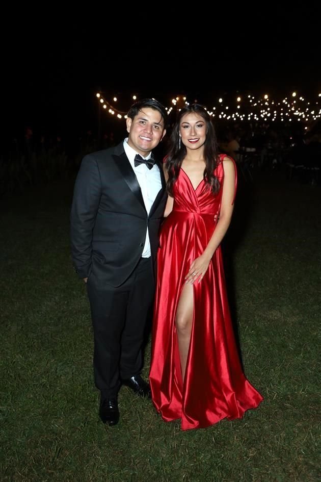 Daniel Rentería y Diana Loredo