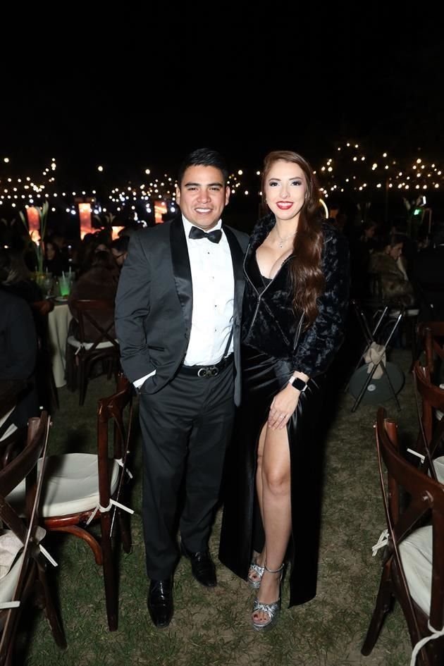 Héctor Cortez y Ariana Puente