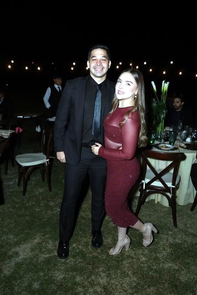 Javier Aguado y Andrea Torres