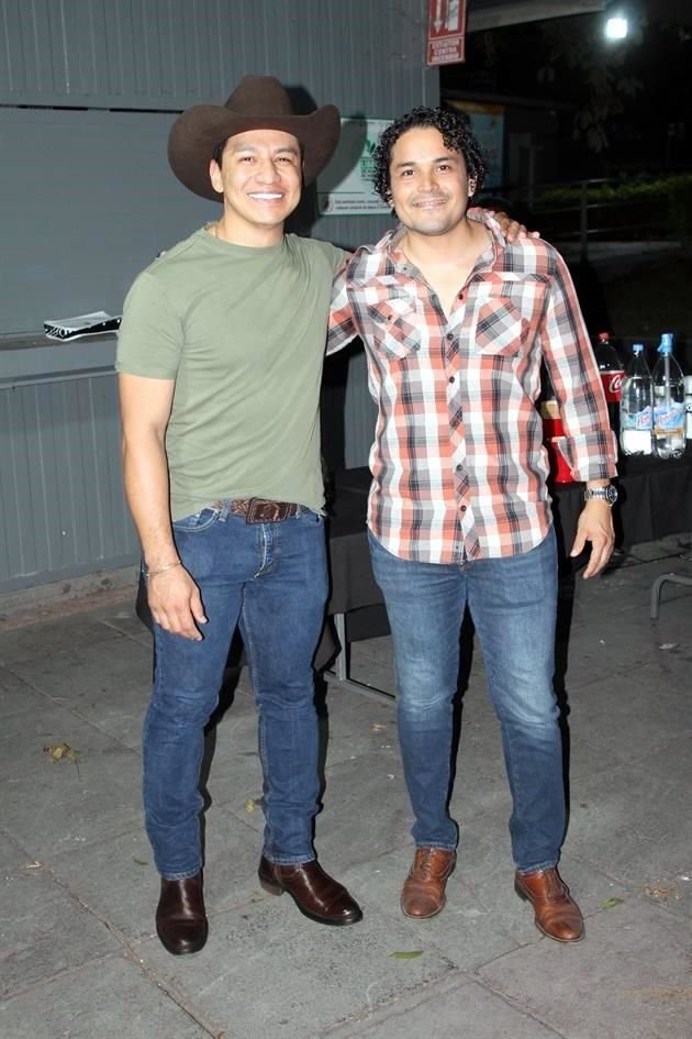 Julio Medrano y Aldo Ramírez