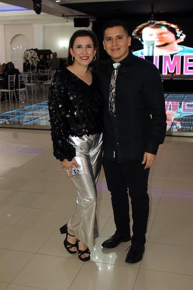 Miriam Baro y Christian Ovalle