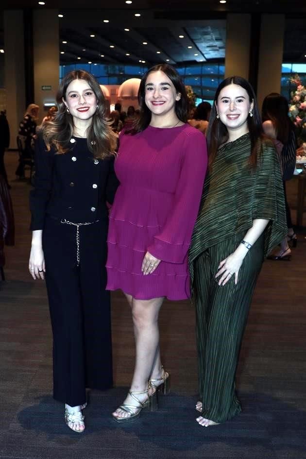 Silvia Leal, Viviana Cavazos y Susana Cantú