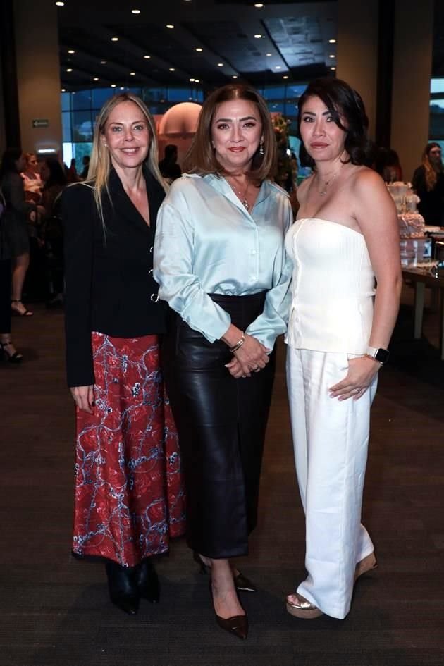 Jorgelina Bozzoni, Myriam González y Sofía Figueroa