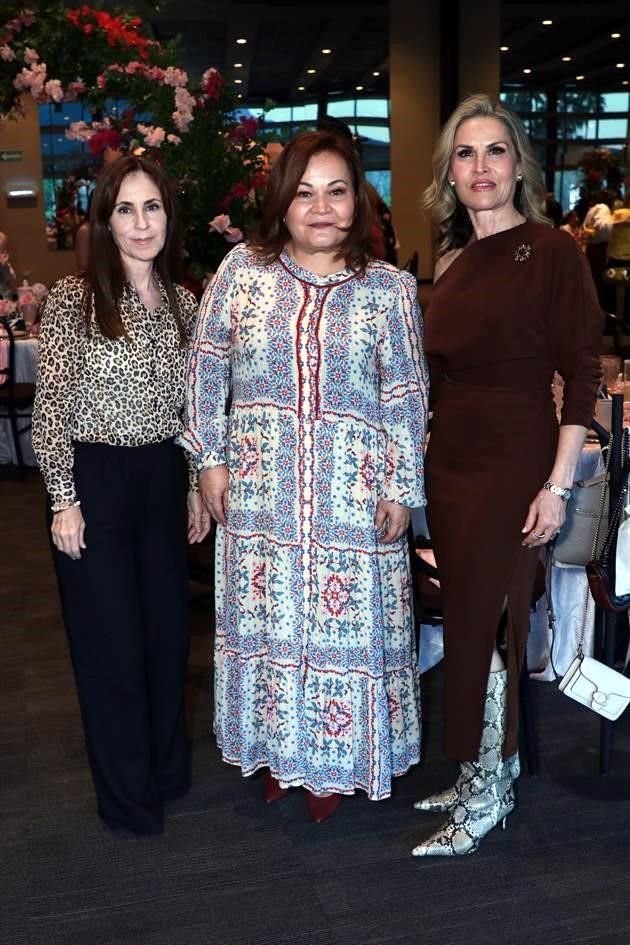 Alicia González, Yuyu Félix y Liliana Romo