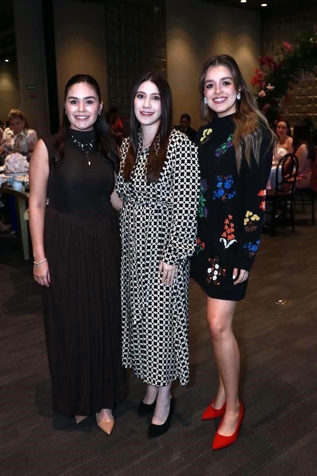 Nallely Garza, Pamela García y Shaden Delgado