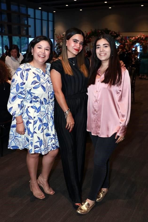 Daniela Martínez, Mariana García y Valeria García