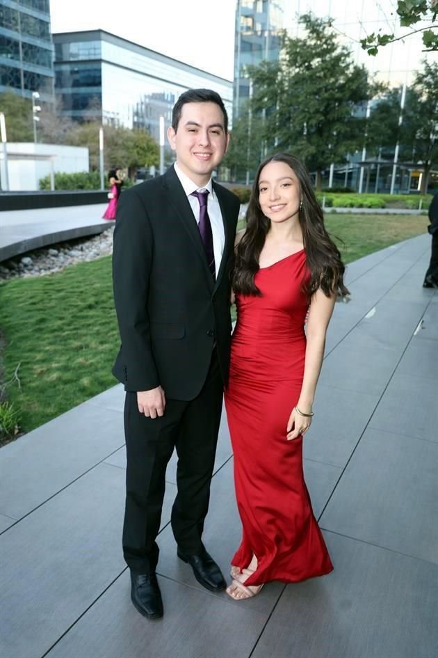 Diego Flores y Andrea Díaz