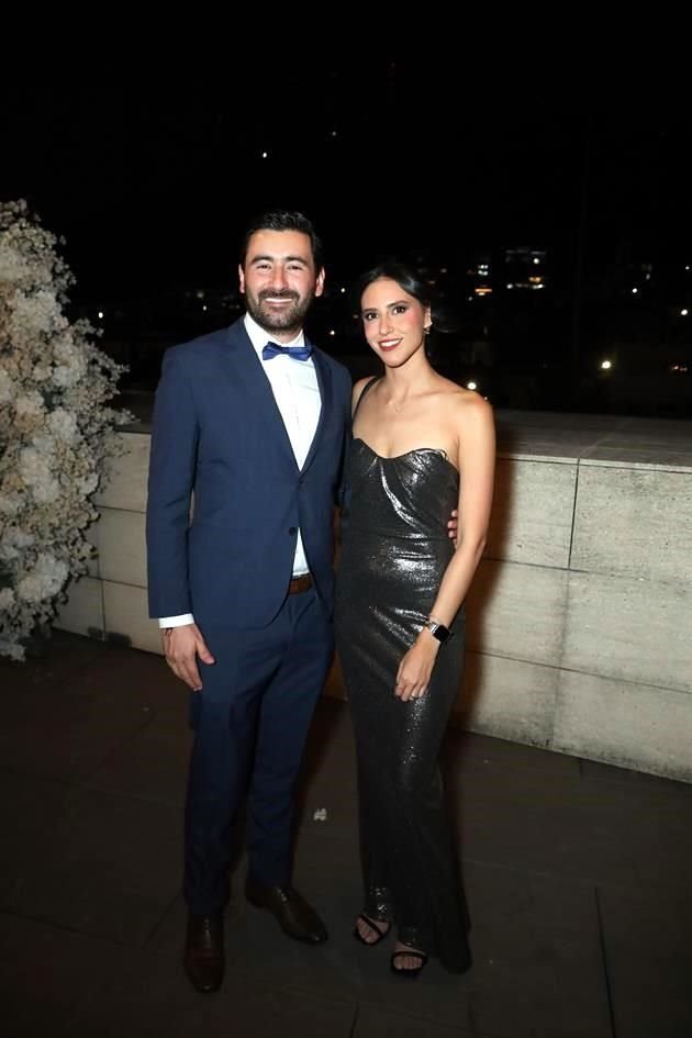 Edgar Lanzagorta y Cintya Pérez