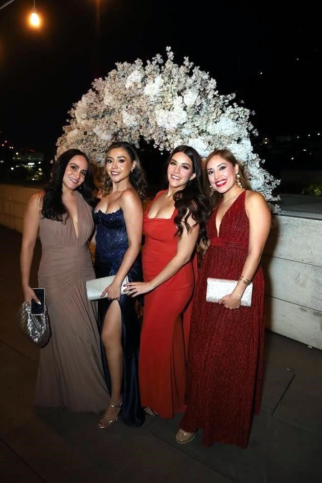 Katia Ortiz, Lorena Trejo, Paola Pérez y Hillary Chapa