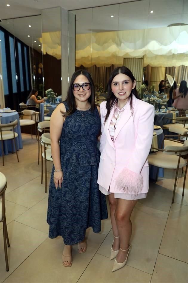 Tamara Garza y Diana Quiroga