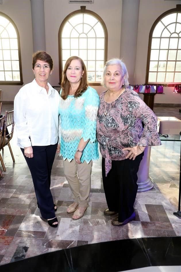 Magaly Rentería, Eva Álvarez e Irma Ortega