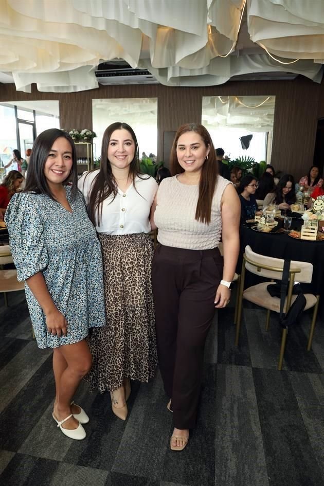 Betsy Ontiveros, Dafne Ríos y Madelein Garza