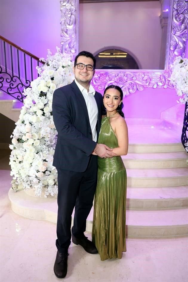 Diego Contreras y Lucía Reséndez