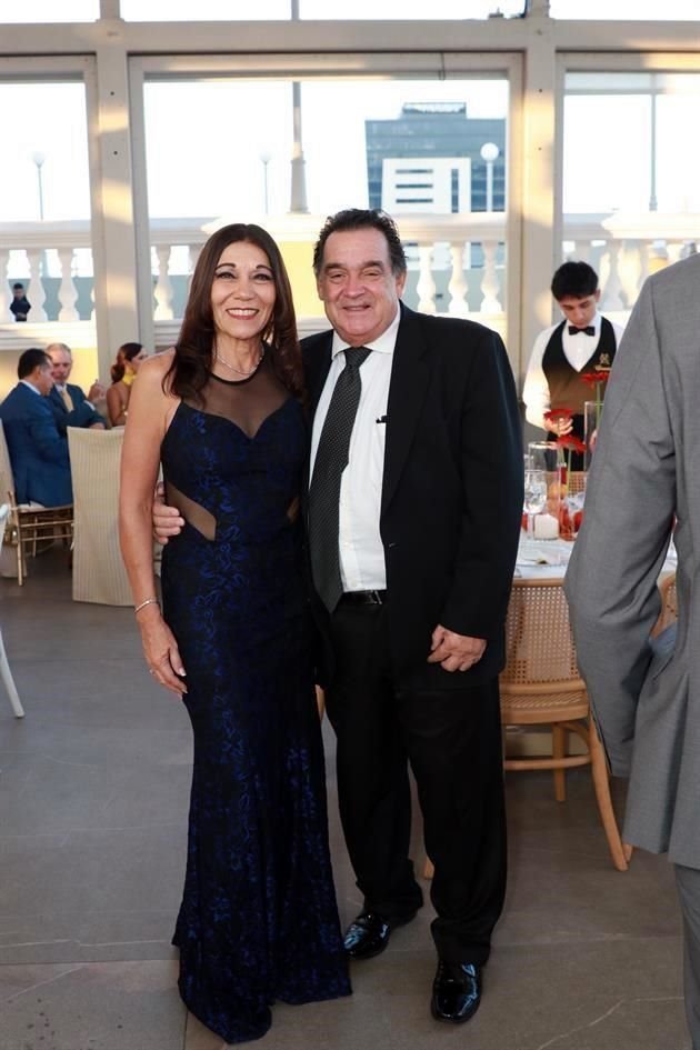 Ana Rosa López y José Luis Leal