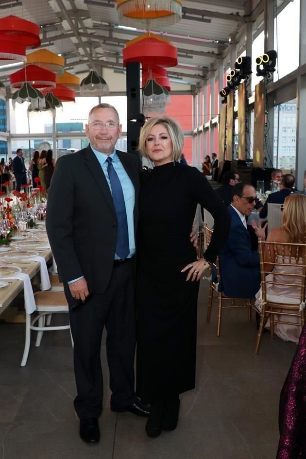 David Pedraza y Annie Cantú