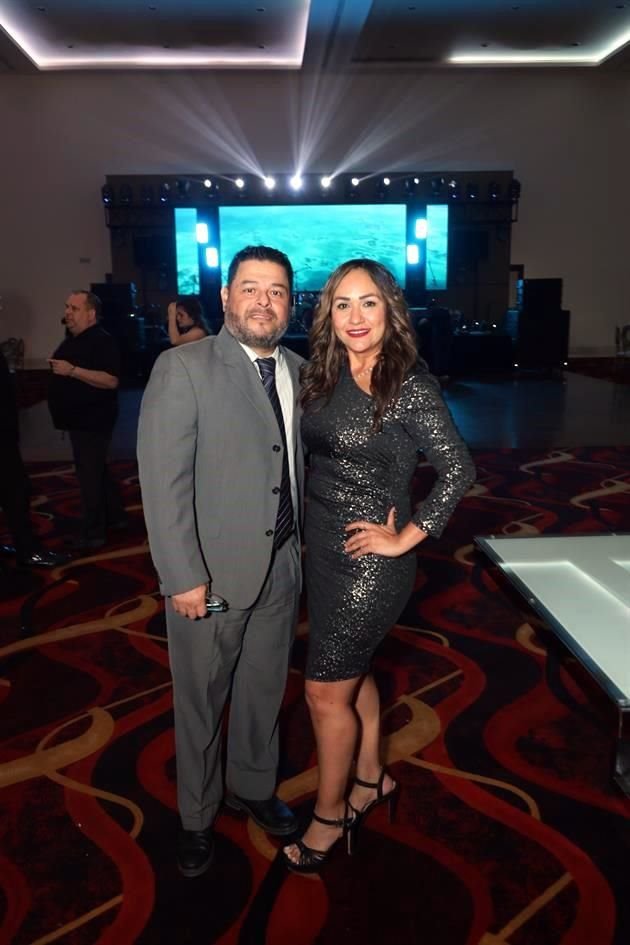 Daniel de la Peña y Yaneth Rodríguez