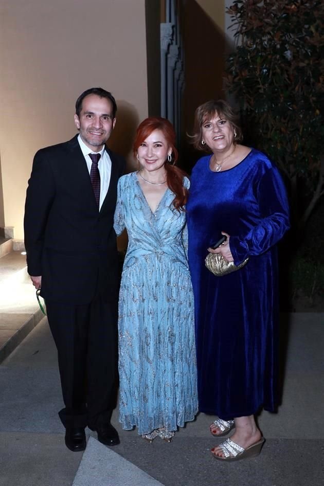 Serafín Rebollo, Coty Garza y Elyn Richo