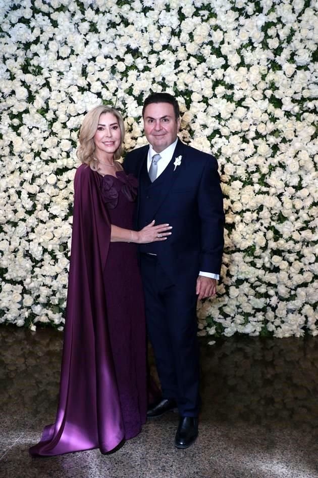 Lilián Monárrez de Campos y Horacio Campos González