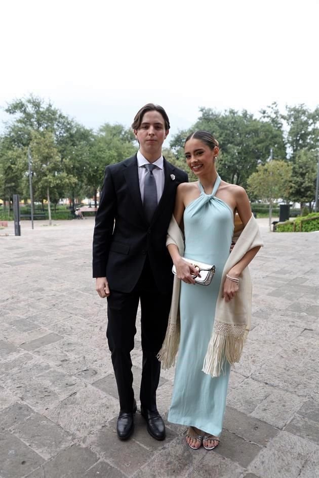 Fernando Medrano y Camila Díaz