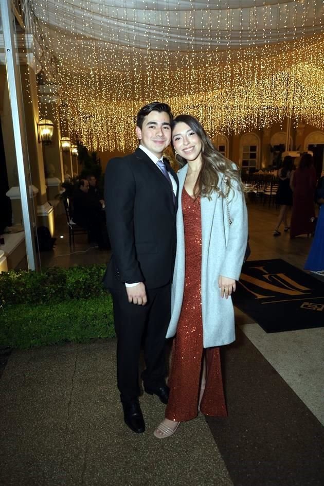 Ricardo Gutiérrez y Samantha Esquivel