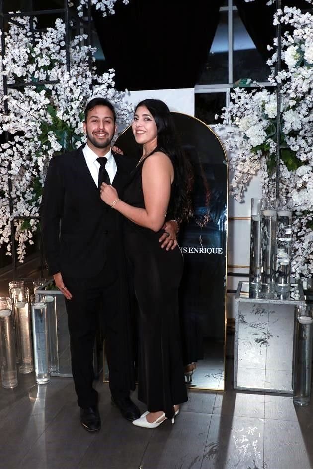 Diego Coss y Adamáris Flores