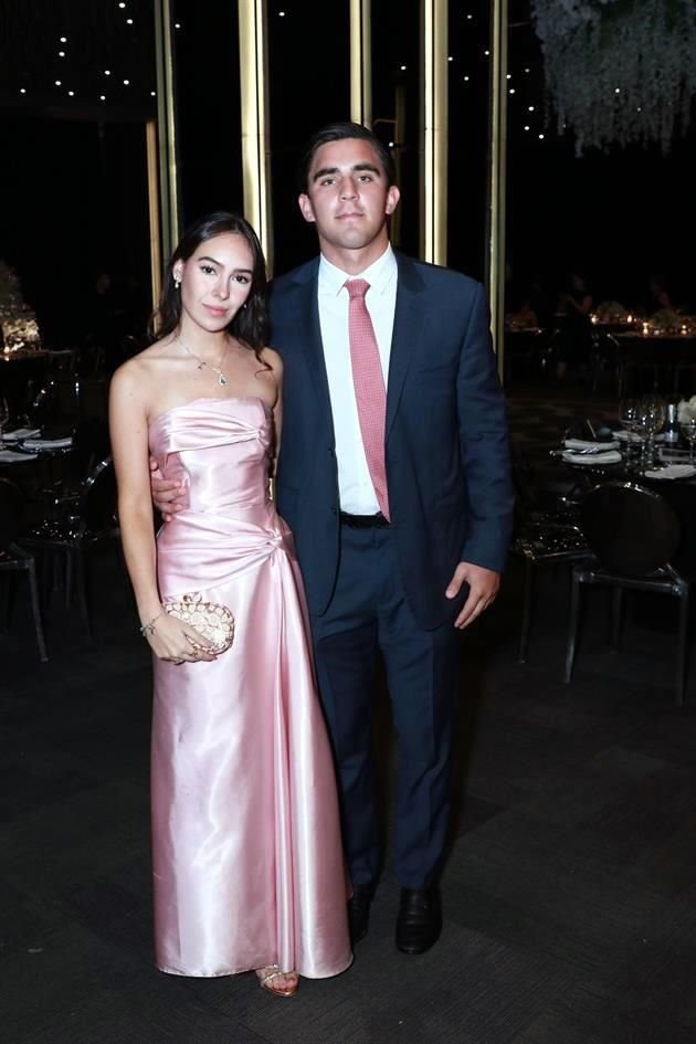 Sofía Villarreal y Marcelo Peña