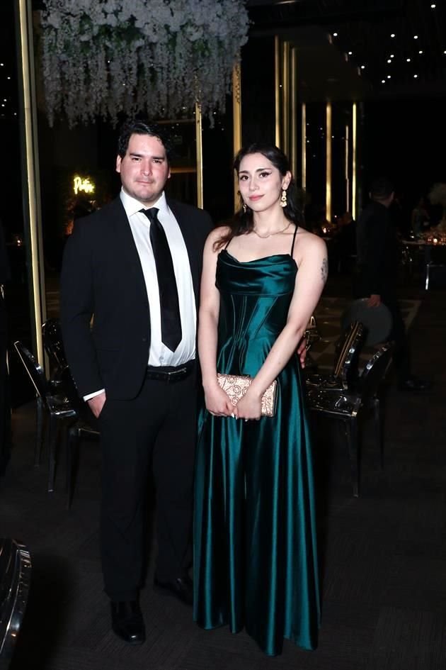 Andrés Collado y Jazmín Meneses