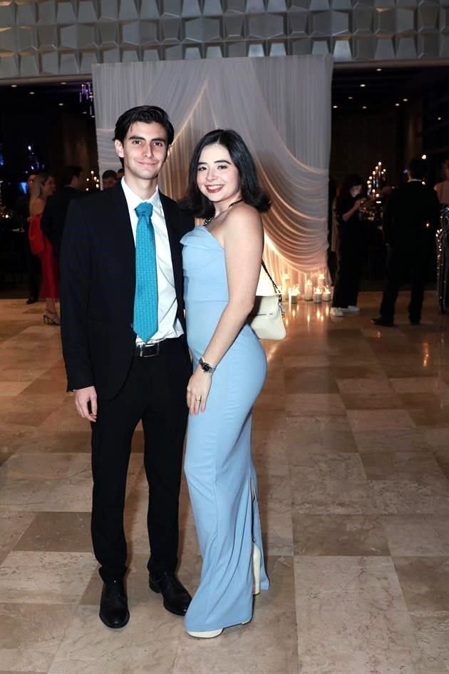 Rodrigo Welch y Eugenia Treviño