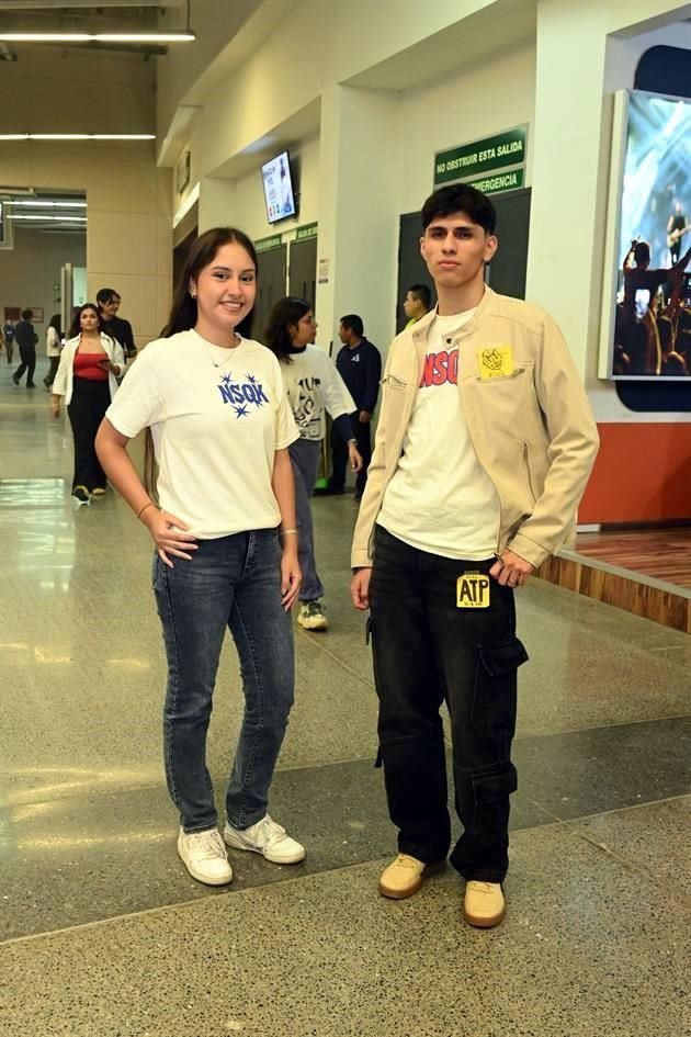 Claudia Gamez y Abraham Romo