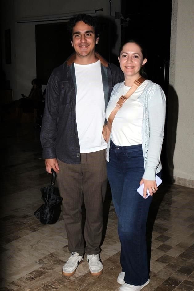 Jorge Rehlaender y Mariana Olmos