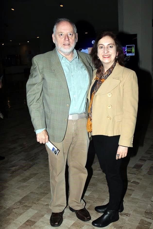 Steven Leighton y Marta Sañudo