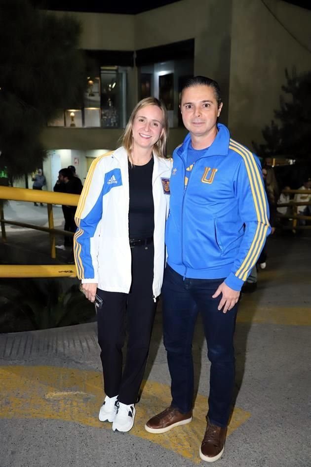 Alejandra Lara de Arce y Pedro Arce