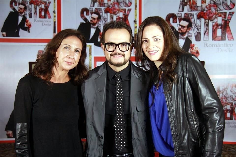 Gaby May, Aleks Syntek y Ana González