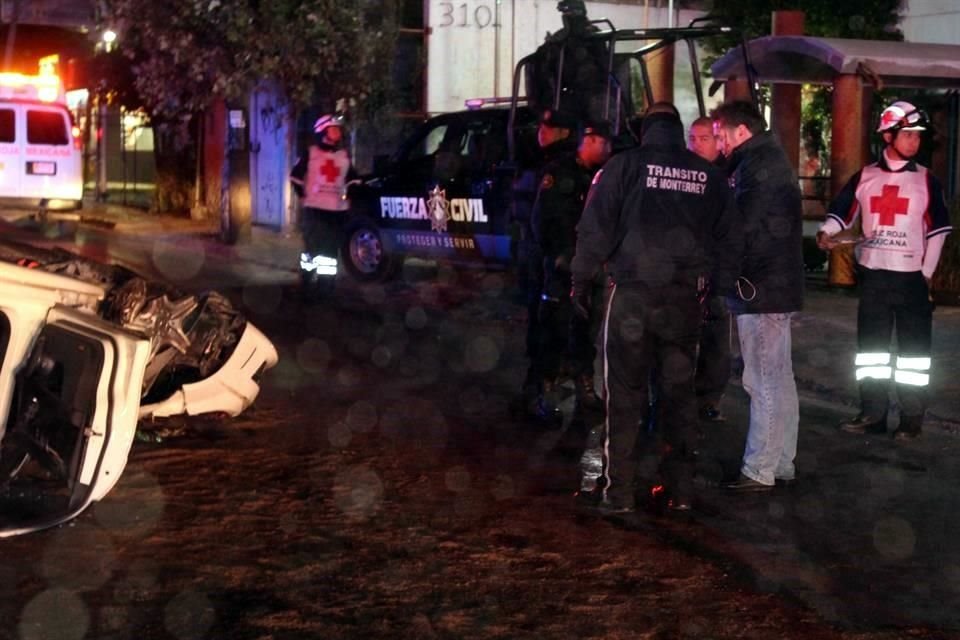 Juan Carlos Benavides, de 39 años, presentaba aliento alcohólico, según versiones de policías estatales que estaban en el lugar.