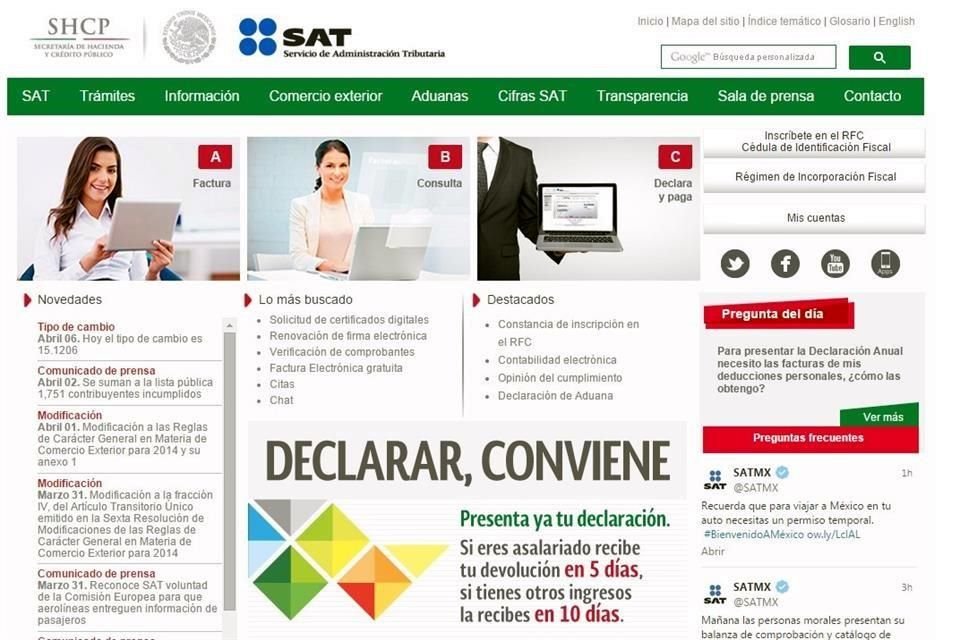 Señalan que otro de los problemas que provocan las fallas en la plataforma del SAT es que impide a los contribuyentes sacar una cita para acudir a las Administraciones Locales a realizar trámites que sólo pueden efectuarse en persona.