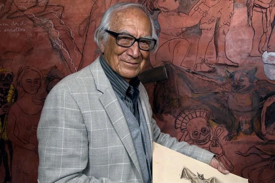  Arturo García Bustos, fue discípulo de Frida Kahlo.