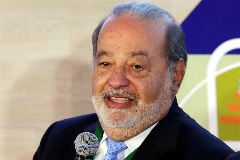 El empresario Carlos Slim, presidente de Grupo Carso.