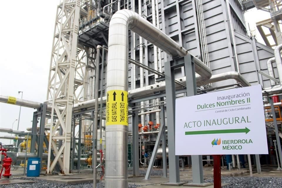 Planta de Iberdrola en Pesquería, Nuevo León.