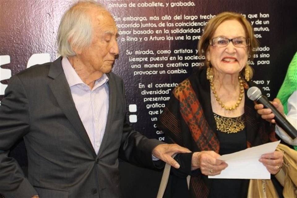 García Bustos y Rina Lazo fueron presentados por Diego Rivera y Frida Kahlo.