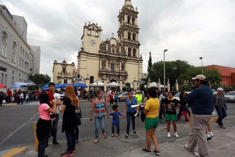 Diego de Montemayor decidió desde la fundación de Monterrey, en 1596, el lugar donde estaría el templo.