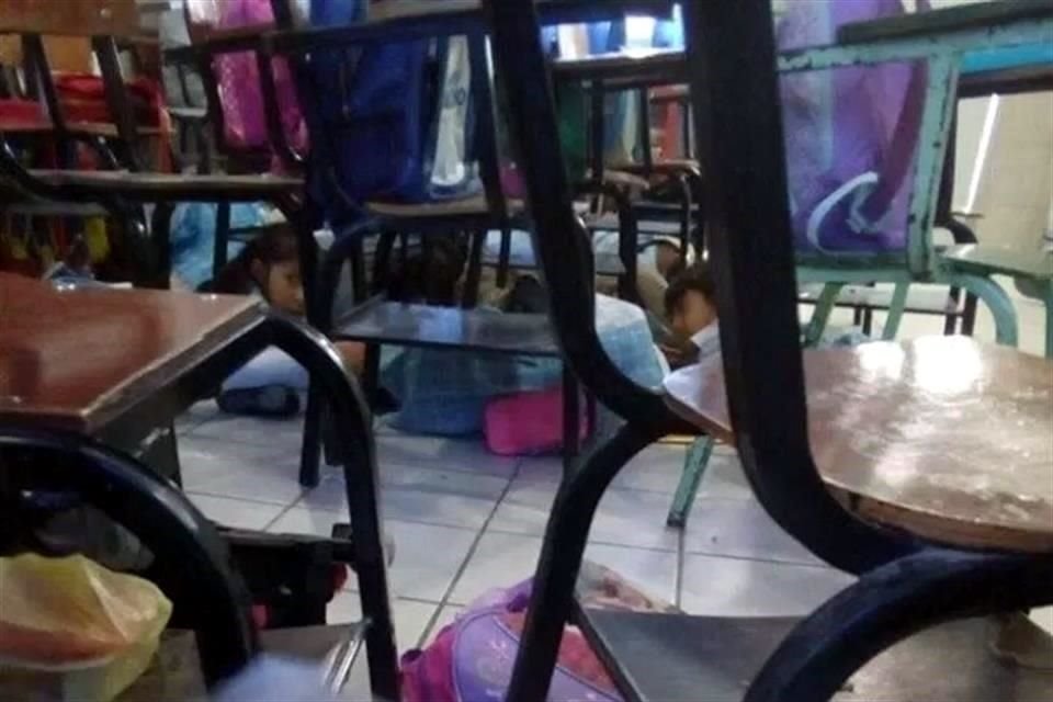 Cerca de las 13:00 horas, se registró una balacera cerca de la Escuela Primaria Villa y Zapata, en la Colonia Ampliación Pedro J. Méndez.