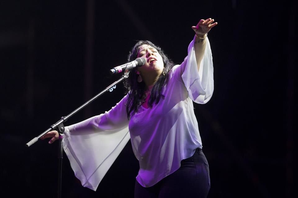 Carla Morrison participó en el festival.